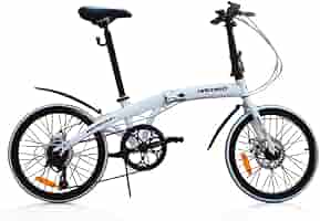 Amazon | ハチコHACHIKO高炭素鋼折り畳み自転車 7段変速 20